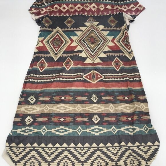 Tunic Aztec Motif Style Size M - Multicolor -Soft - Picture 5 of 8